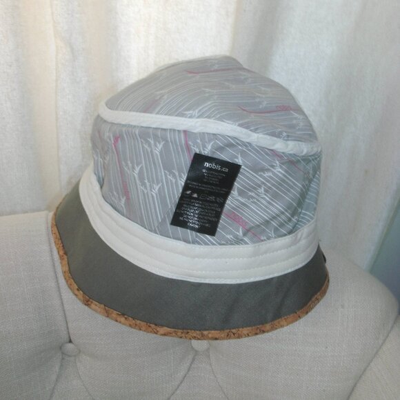 Nobis Linen Blend Cork Trim Multi Color Classic Fashion Sporty Bucket Hat OS - Picture 3 of 5